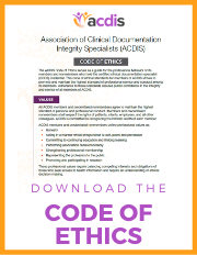 Code Of Ethics | ACDIS